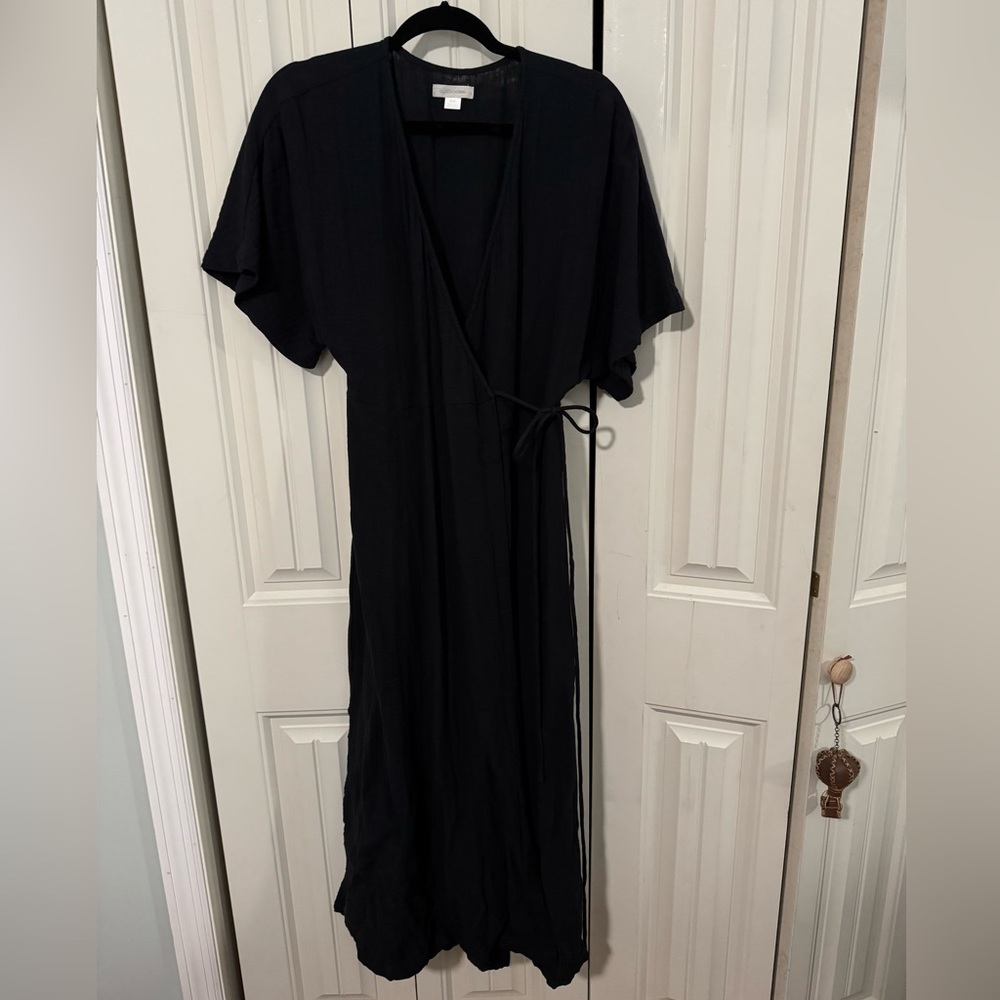 Outerknown ritual wrap dress